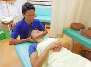 頭蓋骨のアライメント調整